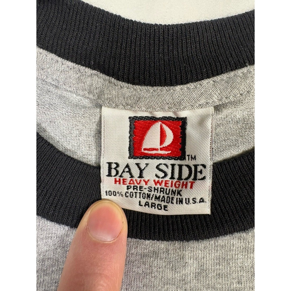 Vtg Bayside All American Race‎ Tour 2009 Tshirt Charlotte Made In USA Large - Picture 4 of 5